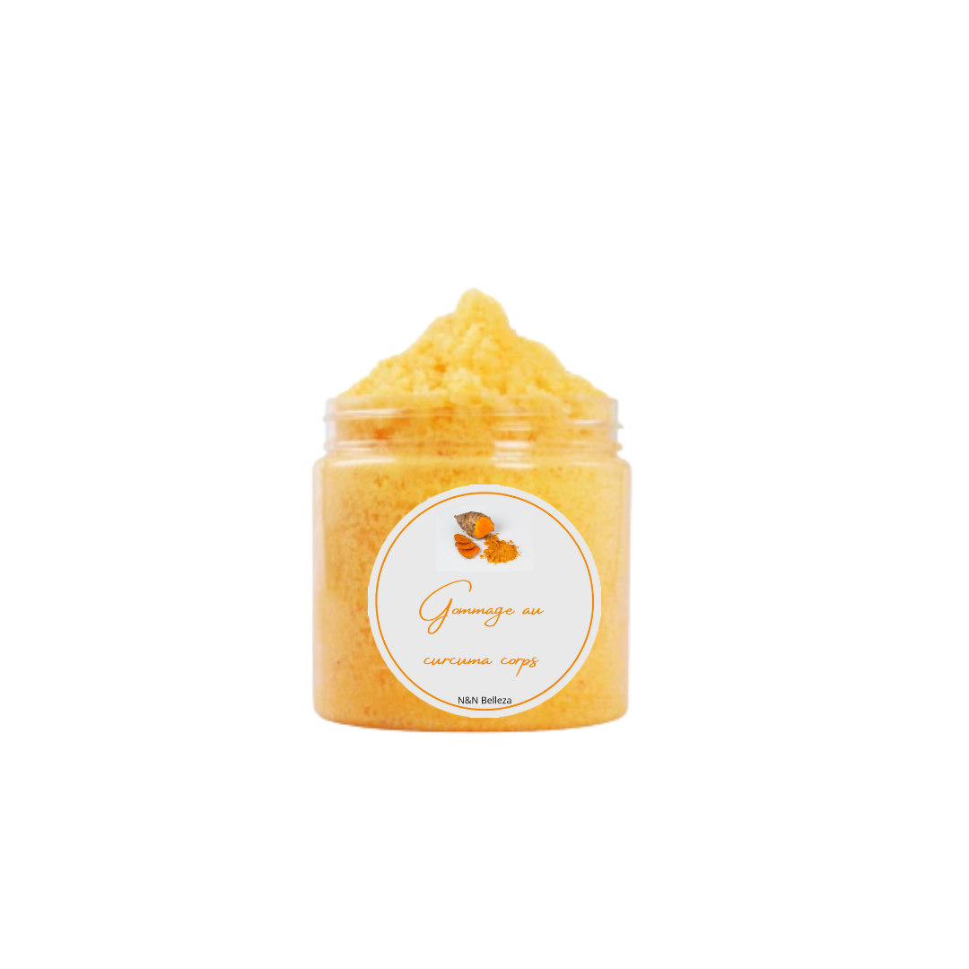 Gommage au curcuma corps
