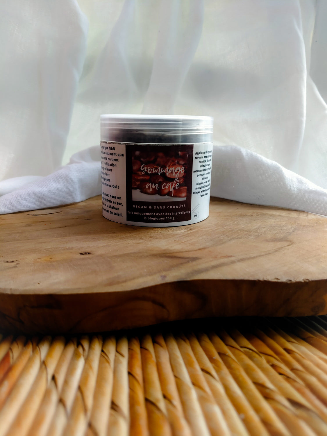 Gommage au café visage